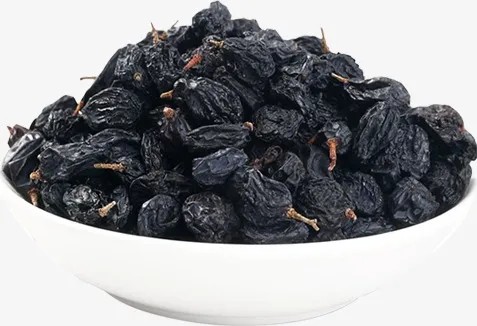 Black Grapes with Seed